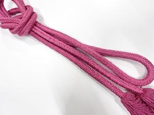 正絹　撚り房　手組帯締め